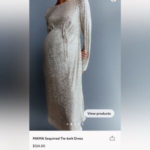 H&M Mama - Sequin Dress - Size Large